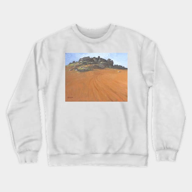 Autumn at Hound Tor Crewneck Sweatshirt by Kavatar